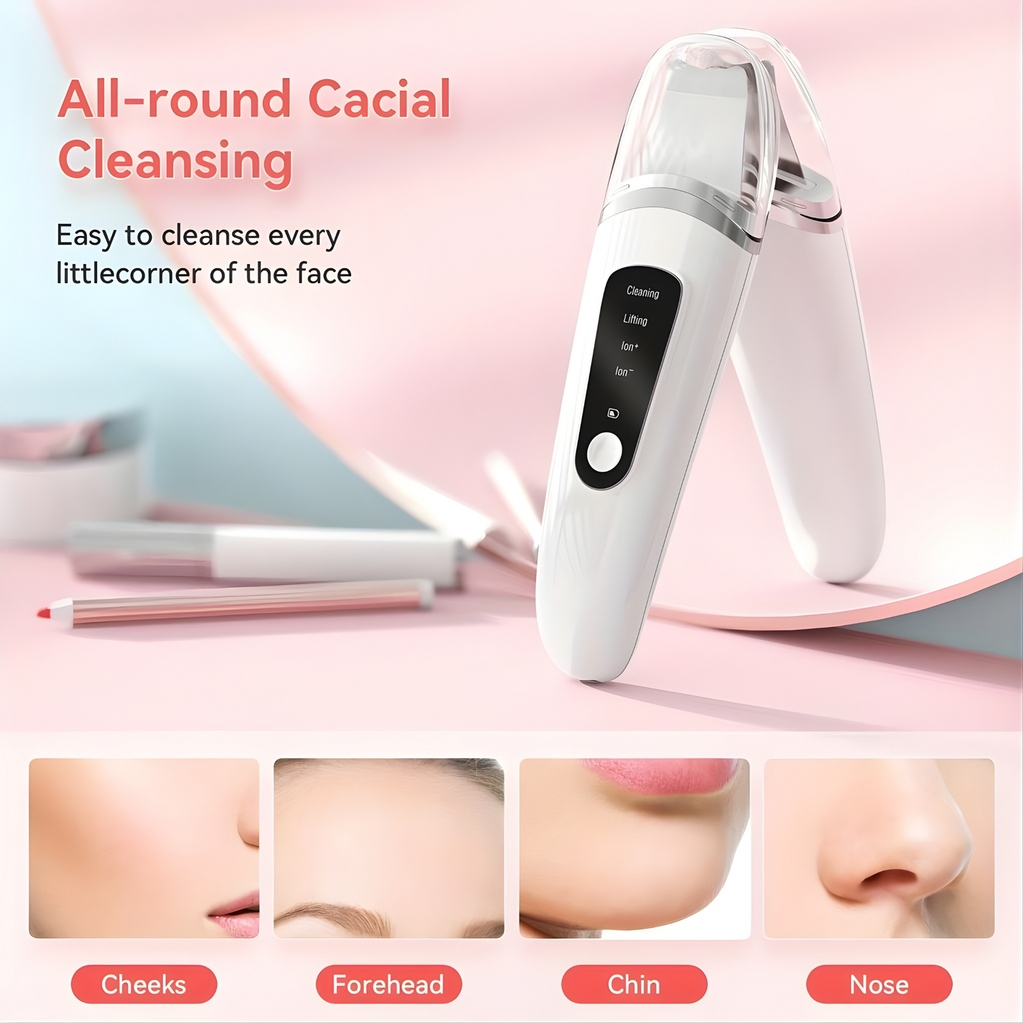 HeyWell™ - Ultrasonic Skin Scrubber